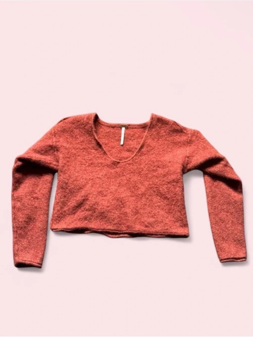 Free People Cropped Sweater